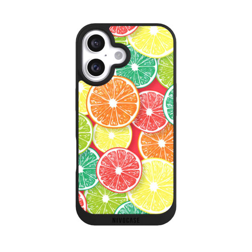 Apple iPhone 16 NIVOpure Zitrus-Pop