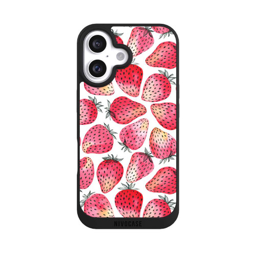 Apple iPhone 16 NIVOpure Erdbeeren