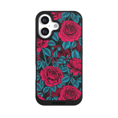 Apple iPhone 16 NIVOpure Roter Rosengarten