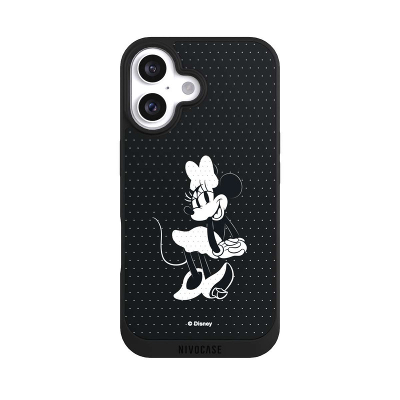 iPhone 16 NIVOpure Minnie Frech Schwarz