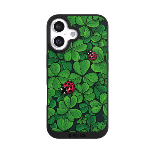 Apple iPhone 16 NIVOpure Finde das Glücksklee