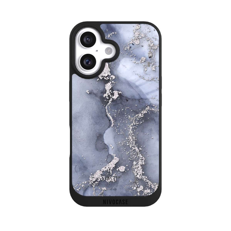 iPhone 16 NIVOpure Tinte Blausilber