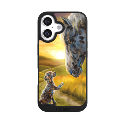 Apple iPhone 16 NIVOpure Gepunktete Freunde