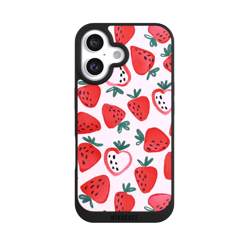 iPhone 16 NIVOpure L'amour des fraises 1