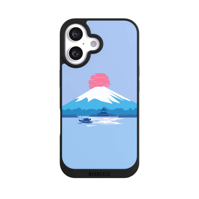 iPhone 16 NIVOpure Sonnenaufgang über Fujisan