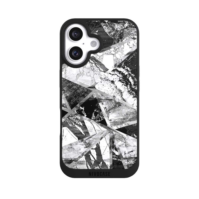 iPhone 16 NIVOpure Monochrome Marmorfliesen