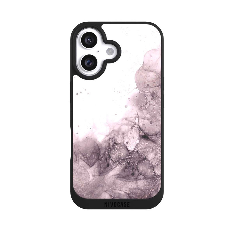 iPhone 16 NIVOpure glamouröses Glitzerrosa