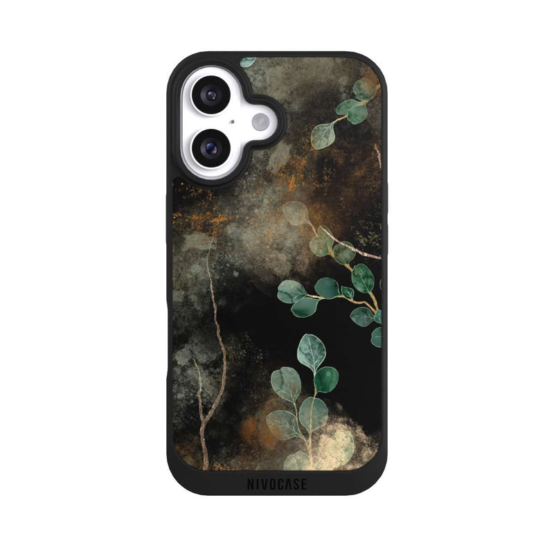iPhone 16 NIVOpure Eukalyptus Hintergrund