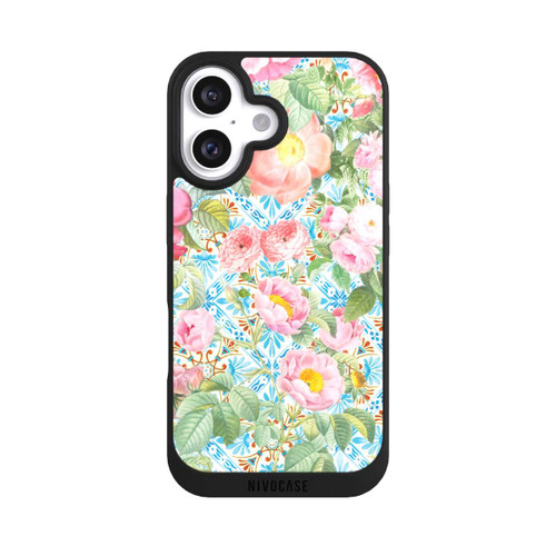 Apple iPhone 16 NIVOpure Greek peonies pattern