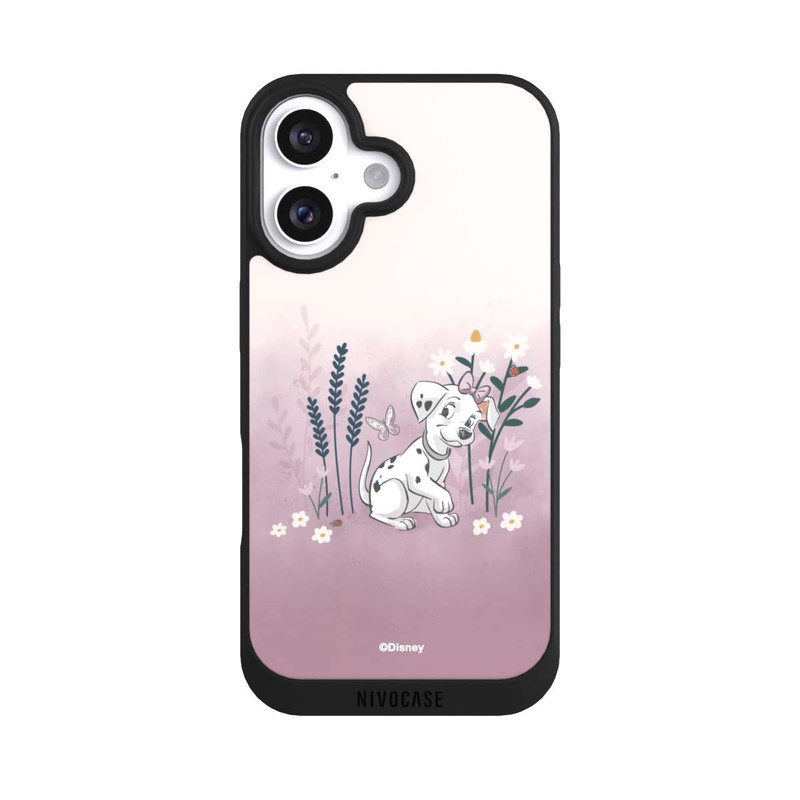 iPhone 16 NIVOpure 101 Dalamatiner mit Blumen