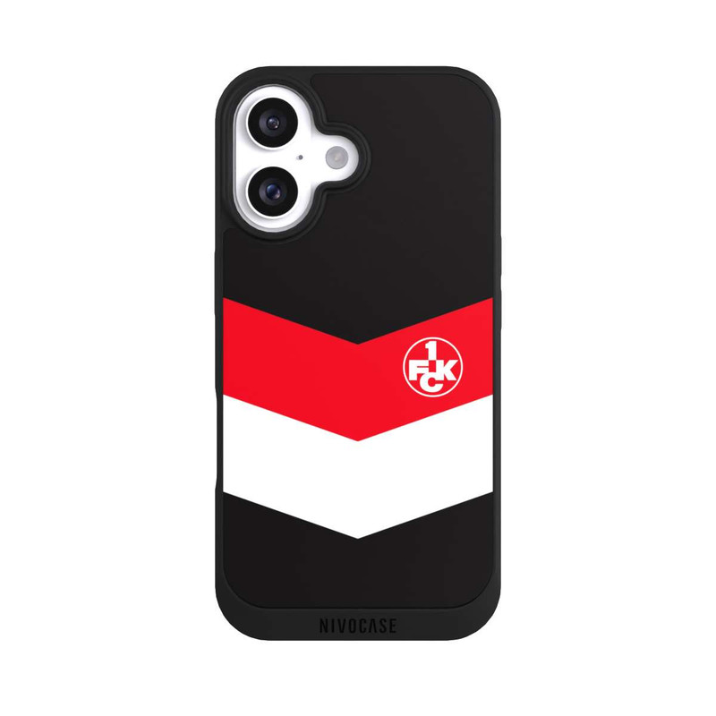 iPhone 16 NIVOpure 1.FCK Blockstreifen Design