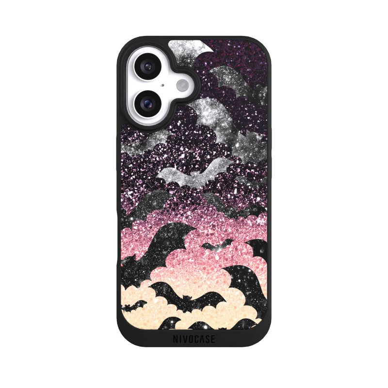 iPhone 16 NIVOpure Nuit Étoilée & Chauves-souris