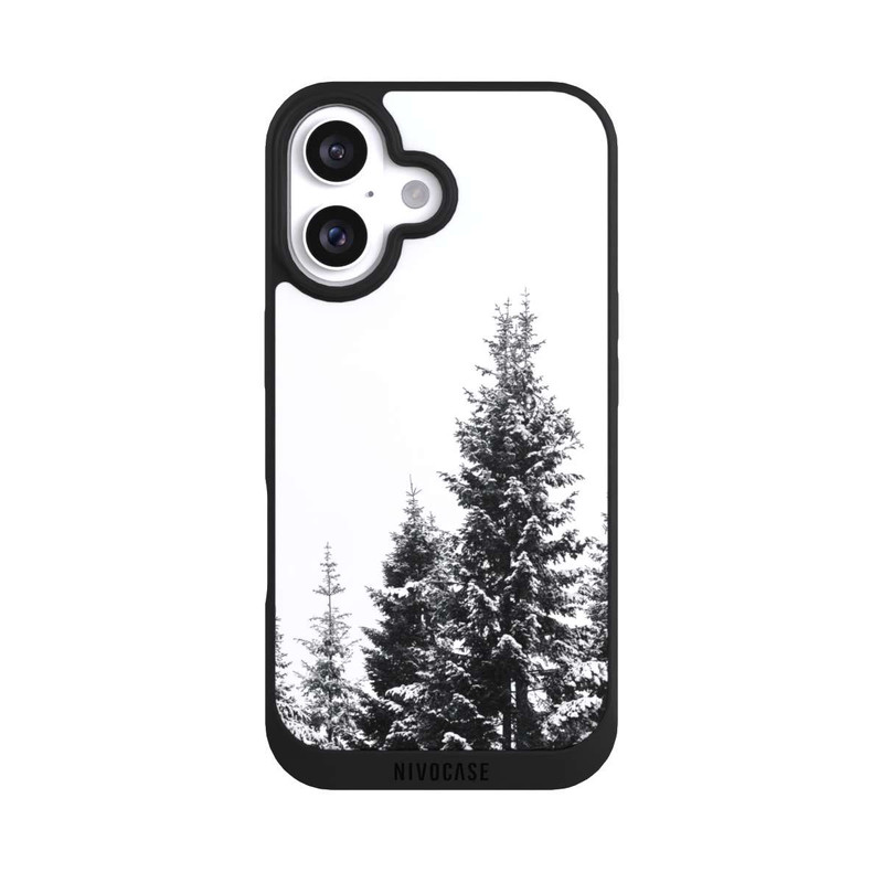iPhone 16 NIVOpure Schneebedeckte Tannen