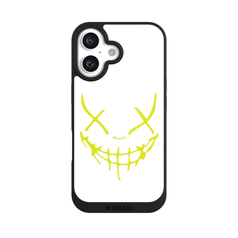 iPhone 16 NIVOpure Maske Weiß