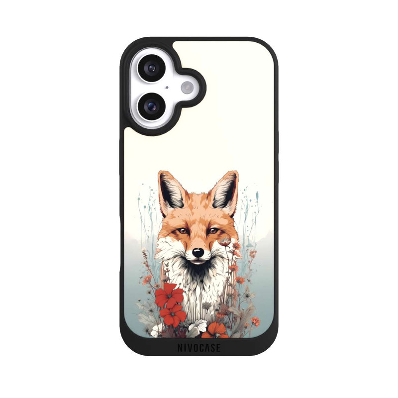 iPhone 16 NIVOpure  Fox with Flowers