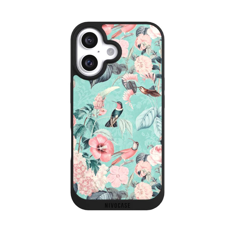 iPhone 16 NIVOpure Kolibri Paradies Pattern