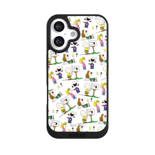 Apple iPhone 16 NIVOpure Peanuts Muster