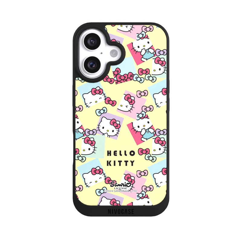 iPhone 16 NIVOpure Hello Kitty Pastellmuster