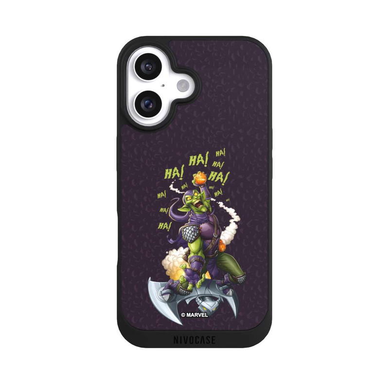 iPhone 16 NIVOpure Grüner Kobold Kürbis