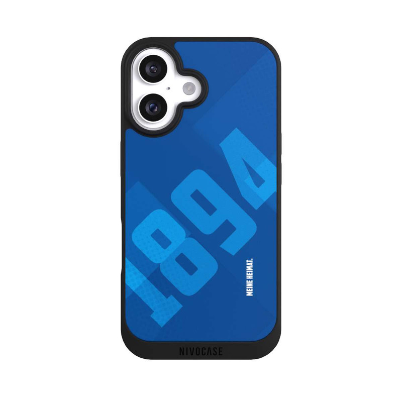 iPhone 16 NIVOpure KSC Meine Heimat 1894 Blau