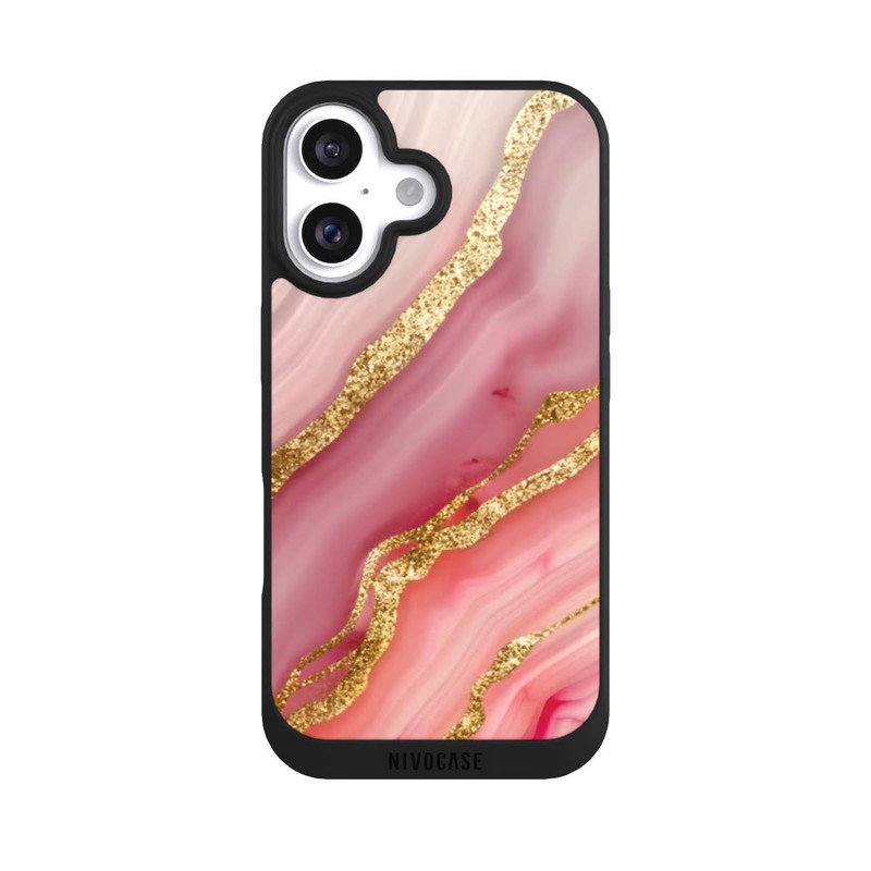 iPhone 16 NIVOpure Gold Marmor