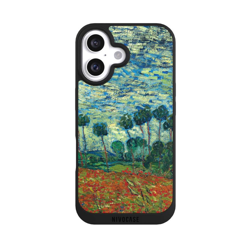 iPhone 16 NIVOpure Champ de Coquelicots de Vincent van Gogh