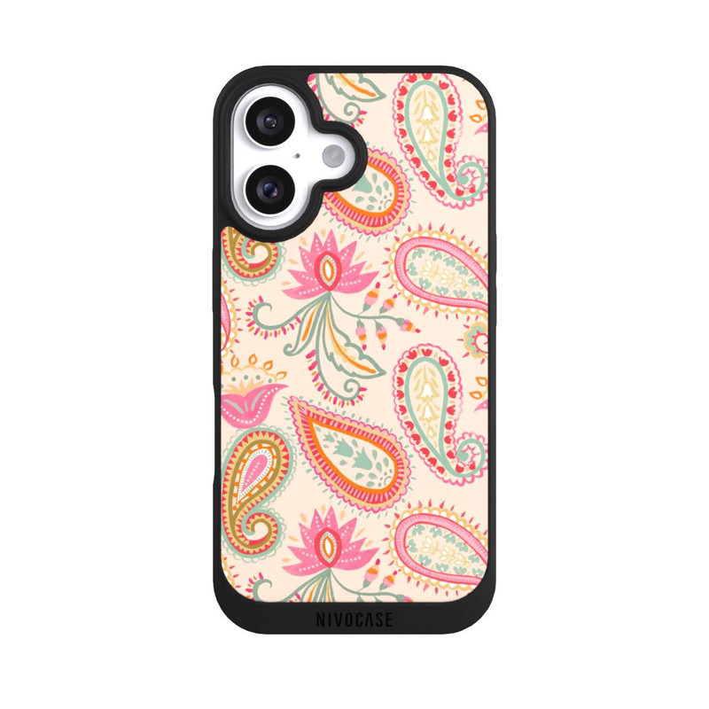 iPhone 16 NIVOpure Colorful Paisley Charm