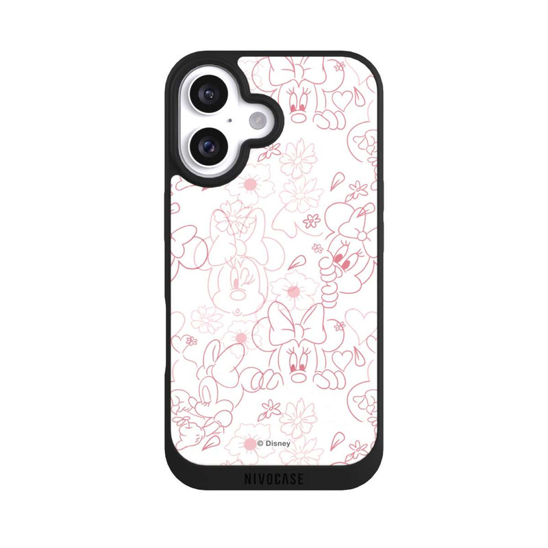 iPhone 16 NIVOpure Minnie Spring Pattern