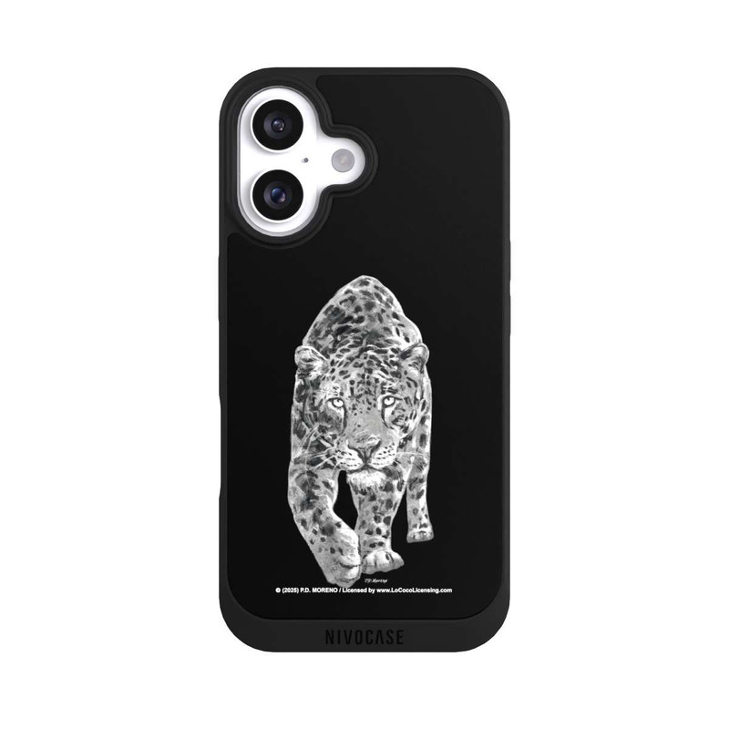 iPhone 16 NIVOpure Leopard Schwarz