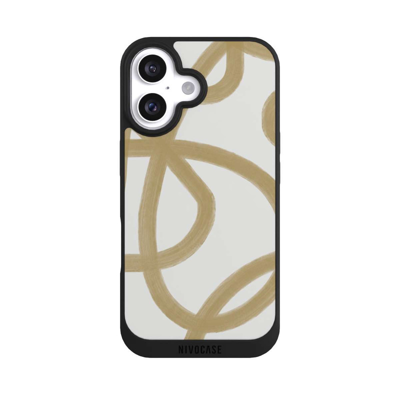 iPhone 16 NIVOpure Laced Up Beije