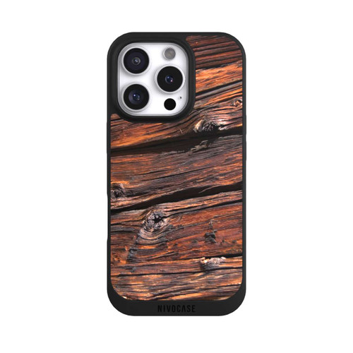 Apple iPhone 16 Pro NIVOpure Verwitterte Holzplanken