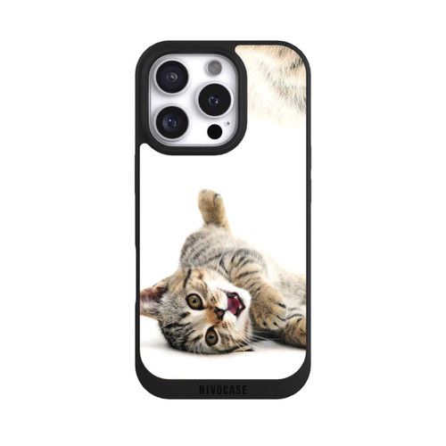 Apple iPhone 16 Pro NIVOpure Cat Rolling around