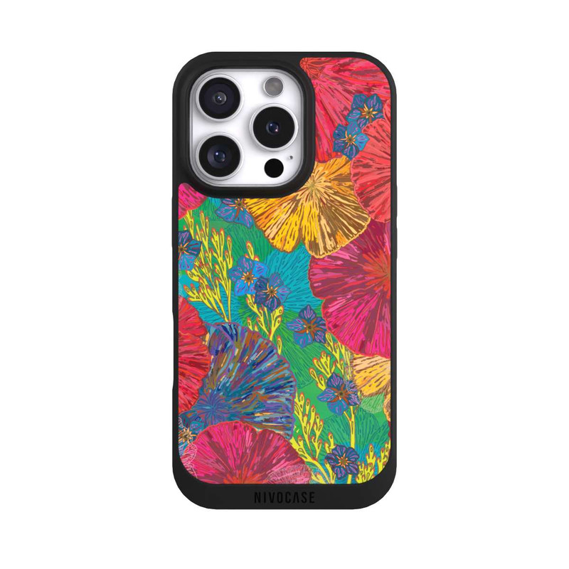 iPhone 16 Pro NIVOpure Coquelicots Colorées