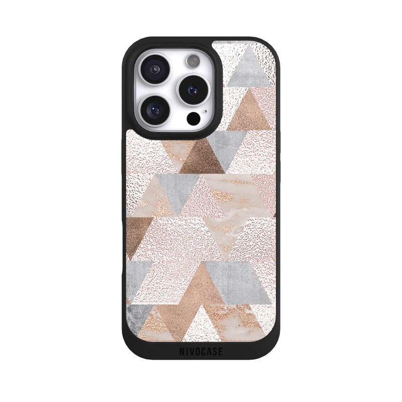 iPhone 16 Pro NIVOpure  Schimmernde Dreiecke