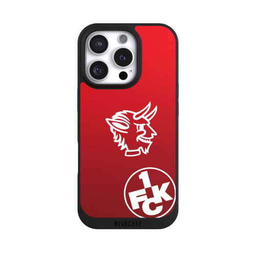 Apple iPhone 16 Pro NIVOpure Teufelskopf FCK auf Rot