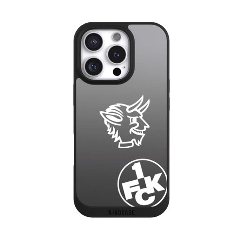 Apple iPhone 16 Pro NIVOpure Teufelskopf FCK auf Schwarz