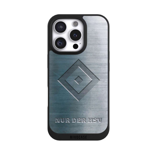 Apple iPhone 16 Pro NIVOpure Nur der HSV Metalllook