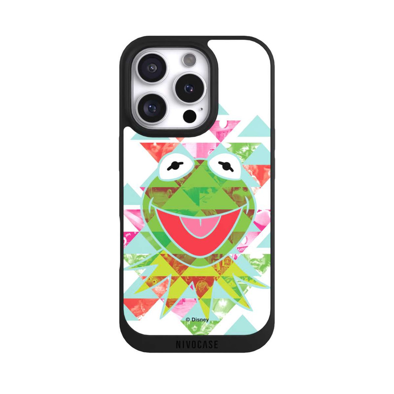 iPhone 16 Pro NIVOpure Kermit Dreiecke Weiß