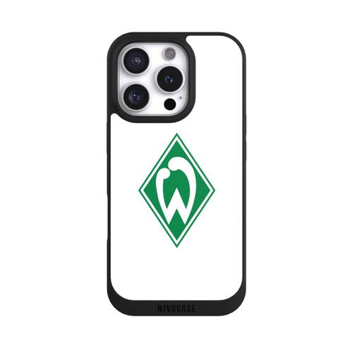 Apple iPhone 16 Pro NIVOpure Logo auf Weiß - Werder Bremen