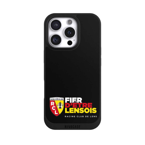 Apple iPhone 16 Pro NIVOpure RC Lens Logo Schwarz Unten