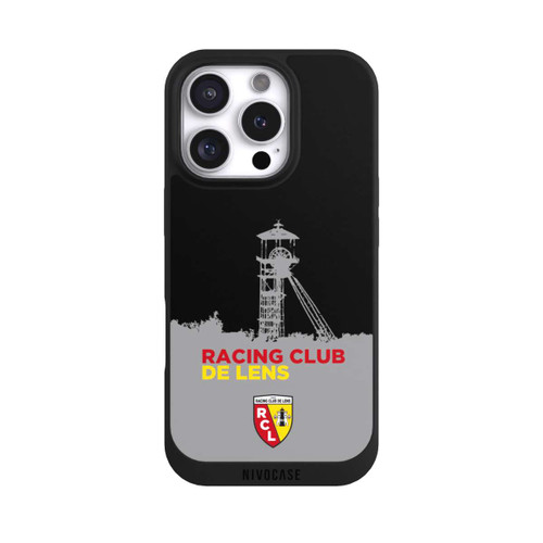 Apple iPhone 16 Pro NIVOpure RC Lens Turm Schwarz-Grau
