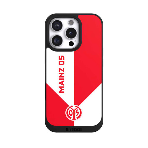 Apple iPhone 16 Pro NIVOpure Rot Weiß MZ05