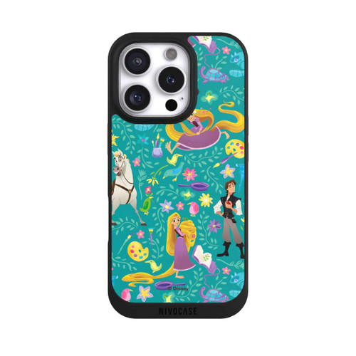 Apple iPhone 16 Pro NIVOpure Rapunzel Blue Pattern