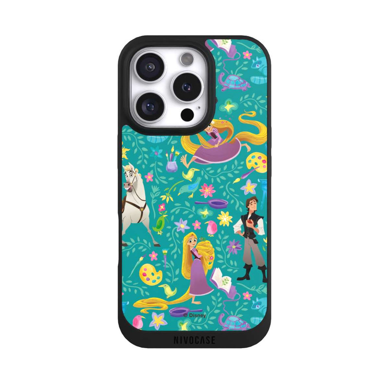 iPhone 16 Pro NIVOpure Rapunzel Blue Pattern