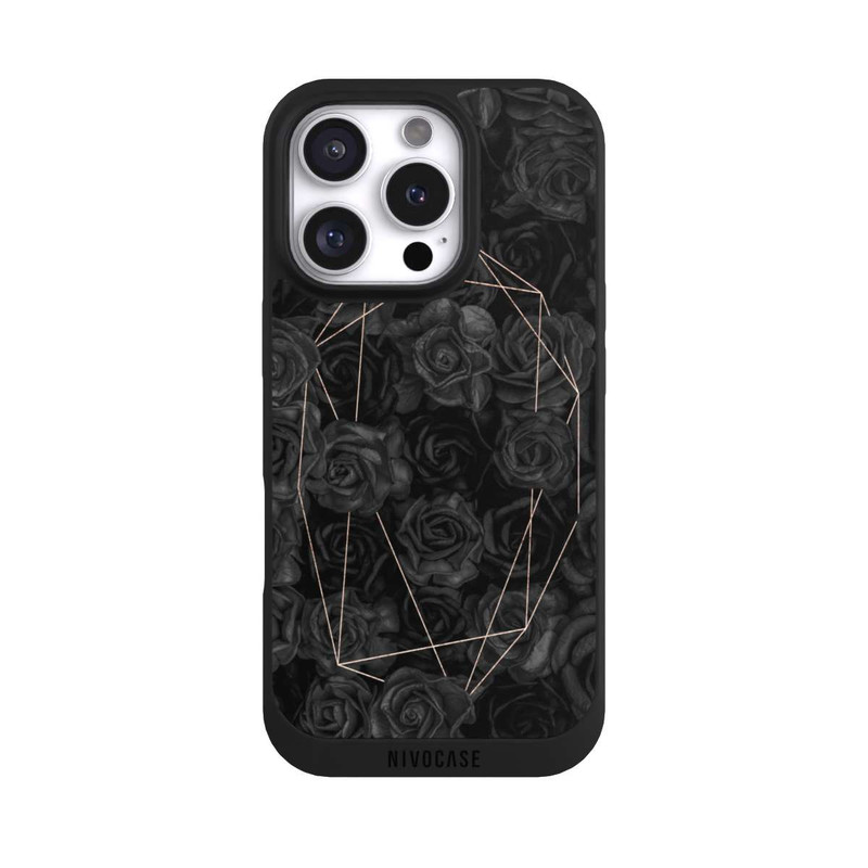 iPhone 16 Pro NIVOpure Roses noires