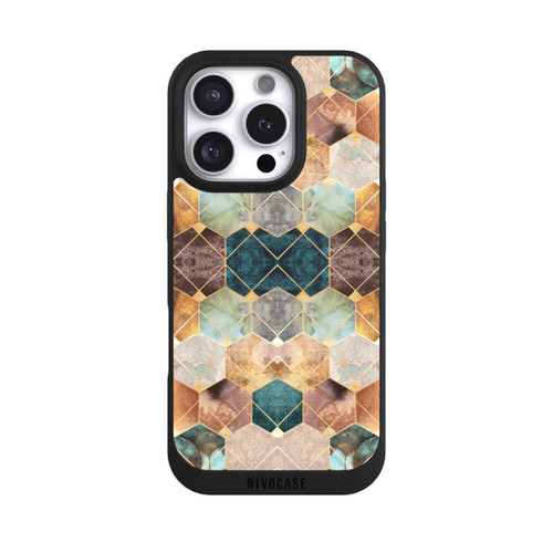Apple iPhone 16 Pro NIVOpure Natural Hexagons And Diamonds