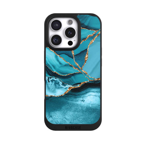Apple iPhone 16 Pro NIVOpure Marbre Bleu Glacier