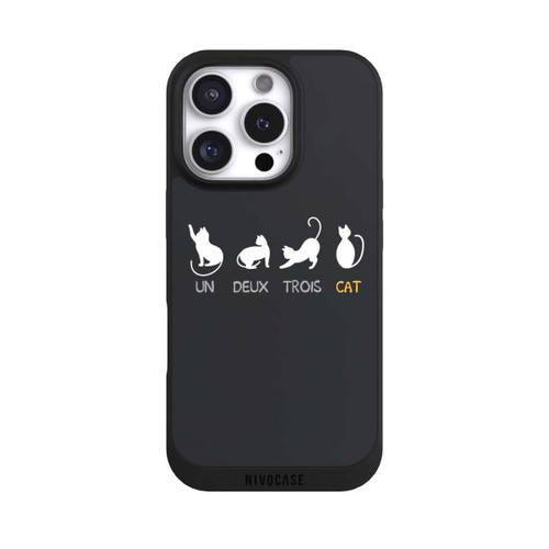 Apple iPhone 16 Pro NIVOpure Un Deux Trois Cat