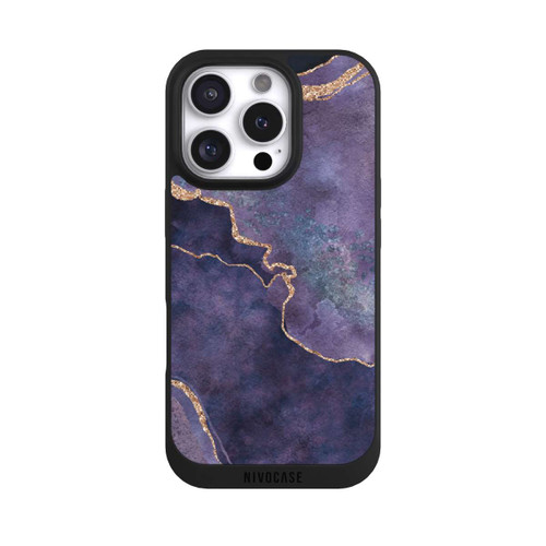 Apple iPhone 16 Pro NIVOpure Lila Edelstein glamourös