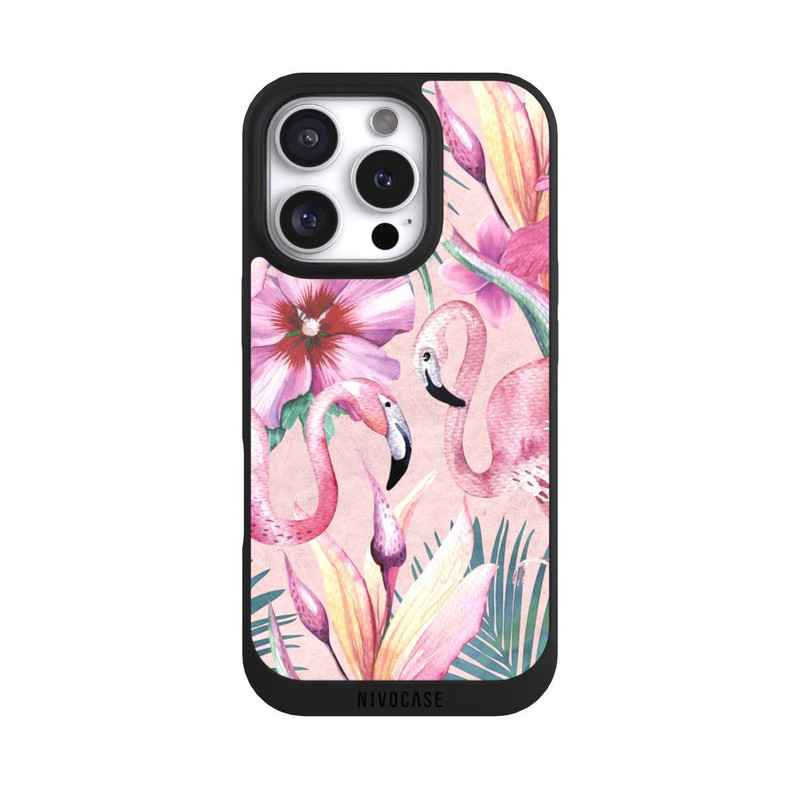 iPhone 16 Pro NIVOpure Rêves de flamants roses